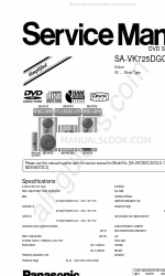 Panasonic SA-VK725DGC Manual de servicio