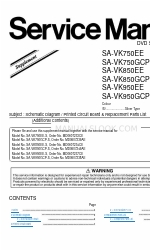 Panasonic SA-VK750EE Manual de serviço