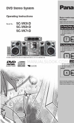 Panasonic SC-VK91D Operating Instructions Manual