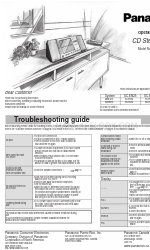 Panasonic SCEN26 - CD RADIO CASSETTE Operating Instructions Manual