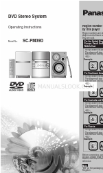 Panasonic SCPM39D - MINI HES W/CD PLAYER Operating Instructions Manual