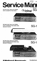 Panasonic SG-1800 Service Manual