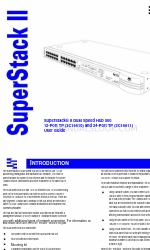 3Com 3C16610 - Superstack II Dual Speed HUB 500 ユーザーマニュアル