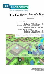 BIOMICROBICS BioBarrier 0.5-N Manual do Proprietário