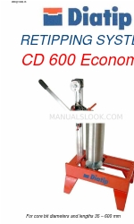 Diatip CD 600 Economy 운영자 매뉴얼