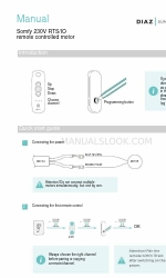 Diaz Somfy 230V Manual