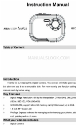 Easypix AQUA W318 Bubbles 取扱説明書