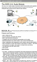 Axis 2191 Manual de instalación