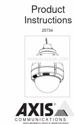 Axis 231D Instruções do produto