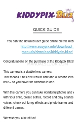 Easypix KIDDYPIX BLIZZ Kurzanleitung