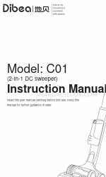 dibea C01 Manual de instrucciones