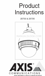 Axis 25733 Istruzioni per il prodotto