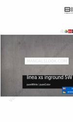 BION TECHNOLOGIES linea xs inground pureColor Manual del usuario