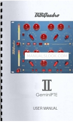 DiBiQuadro GeminiPTE ユーザーマニュアル