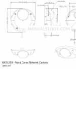 Axis AXIS 209 Розміри виробу