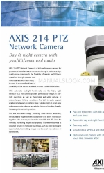 Axis AXIS 214 PTZ Specificaties