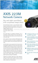 Axis AXIS 223M Especificaciones