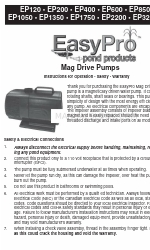 EasyPro EP400 작동, 안전, 보증에 대한 지침