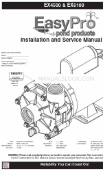 EasyPro EX4500 Installation And Service Manual