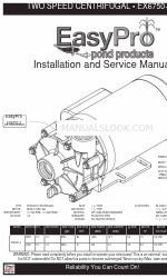 EasyPro EX6750-2 Manuale di installazione e assistenza