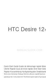 HTC Desire 12+ Schnellstart-Handbuch