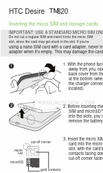 HTC Desire 320 Getting Started Manual