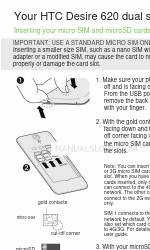 HTC Desire 620 dual sim Manual del usuario