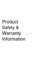 HTC Desire 626 Product Safety & Warranty Information