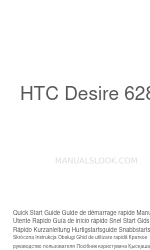 HTC Desire 628 Quick Start Manual
