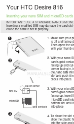 HTC Desire 816 Manual de inicio rápido