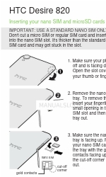 HTC Desire 820 Manual de introducción