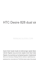 HTC Desire 828 Manual de inicio rápido