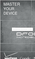 HTC DROID INCREDIBLE 2 by Verizon Panduan Memulai Cepat