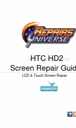 HTC HD2 Manual de reparação