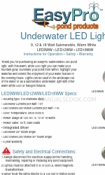 EasyPro LED12WW Инструкции по эксплуатации