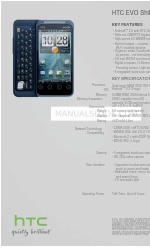 HTC HTC Evo View 4G Especificaciones