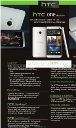 HTC HTC One Брошюра и технические характеристики