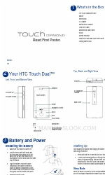 HTC HTC Touch Diamond Snelstarthandleiding