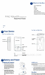 HTC HTC Touch Diamond Snelstarthandleiding