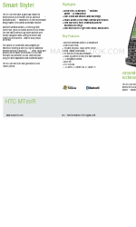 HTC MteoR Specifiche tecniche