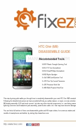 HTC One (M8) Manual de desmontagem