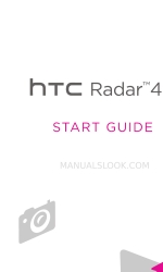 HTC Radar 4G Manual de inicio