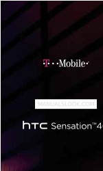 HTC Sensation 4G T-Mobile Handleiding starten