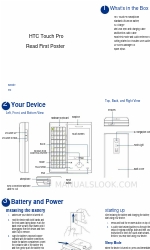 HTC Touch Pro Hızlı Başlangıç Kılavuzu