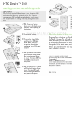 HTC Desire 510 Manuale di avvio rapido