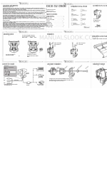 DICE DCR-150 Manual de instalação