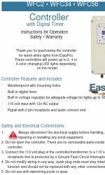 EasyPro WFC34 取扱説明書、安全性、保証について