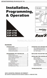 Easyrain Rain Bird ESP-6TM Встановлення, програмування та експлуатація