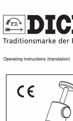 Dick KTBG 11 Manual de Instruções