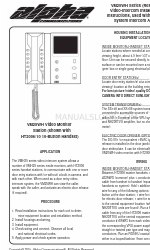 Alpha Communications NH208TVU Handbuch für Installation und Gebrauch